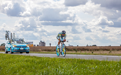 Image showing The Kazak cyclist Vinokourov Alexandr 