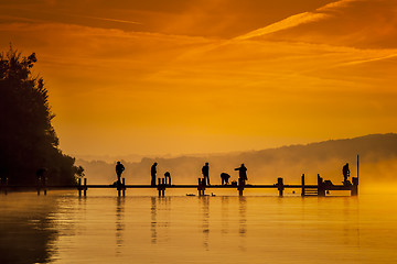 Image showing jetty early sport