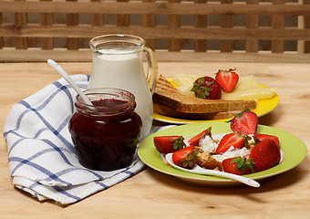 Image showing Simple Village Breakfast