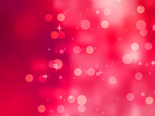 Image showing Beautiful pink bokeh. EPS 8