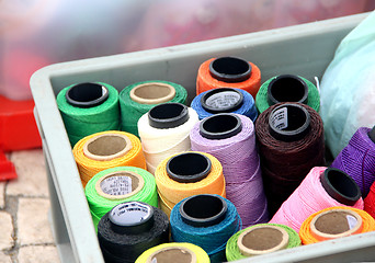 Image showing Sewing Threads set 