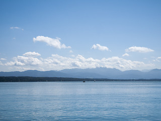 Image showing Starnberg Lake in Germany