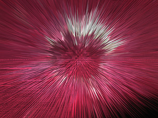 Image showing Red abstract background