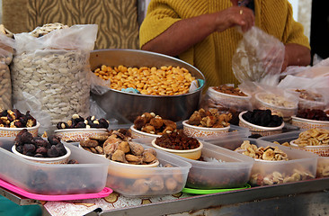 Image showing Dried fruits nuts