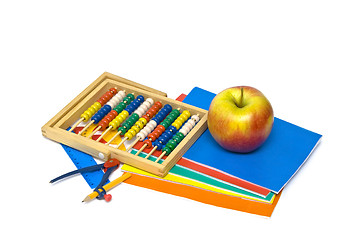 Image showing School supplies