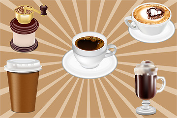 Image showing Cofee cups