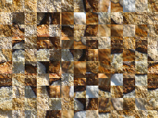 Image showing Brown abstract background