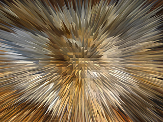 Image showing Brown abstract background