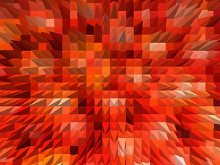 Image showing Red abstract background