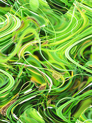 Image showing Green abstract background