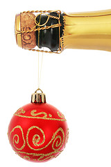 Image showing Christmas Champagne