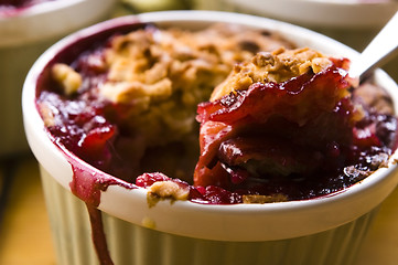 Image showing Plum tart