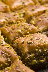 Image showing Baklava - traditional middle east sweet desert