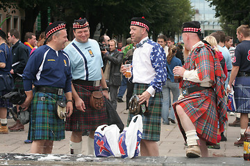 Image showing Scotsmen in Lithuania