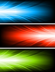 Image showing Vibrant backgrounds collection