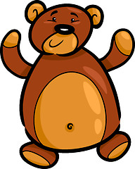 Image showing cute teddy bear cartoon