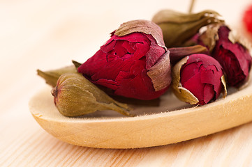 Image showing dry floral herbal tea