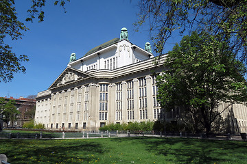 Image showing Croatian national state archives building in Zagreb