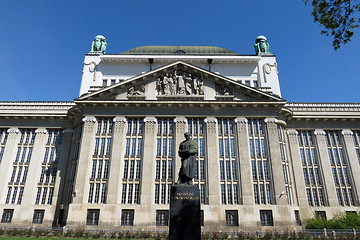 Image showing Croatian national state archives building in Zagreb