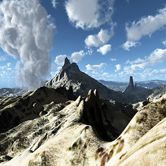 Image showing Volcanic eruption 