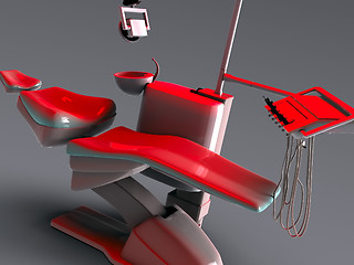 Image showing Dental chair