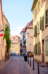 Image showing Colmar romantic town in Alsace