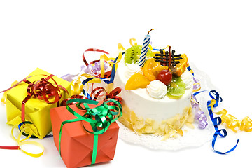 Image showing Birthday cake