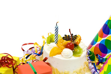 Image showing Birthday cake