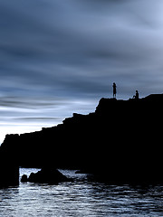 Image showing Beach landscape