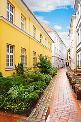 Image showing Narrow Riga street