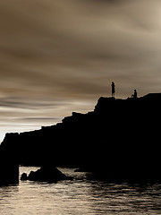 Image showing Beach landscape