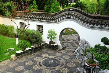 Image showing chinese garden