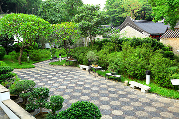 Image showing chinese garden