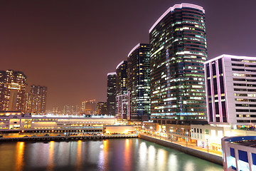 Image showing kowloon at night