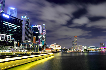 Image showing Singapore night view