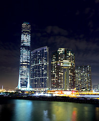 Image showing kowloon at night