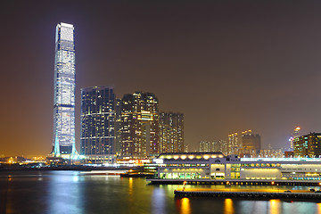 Image showing kowloon at night