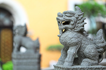 Image showing Chinese Stone Lion