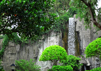 Image showing waterfall in park