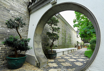 Image showing chinese garden