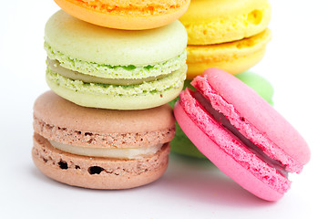Image showing colorful macaroon