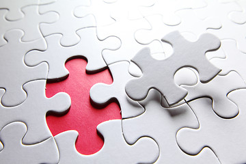 Image showing puzzle with missing piece