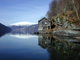 Image showing Boat house