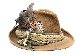 Image showing hunting hat over white