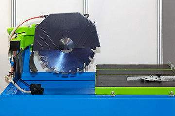 Image showing Circular saw machine