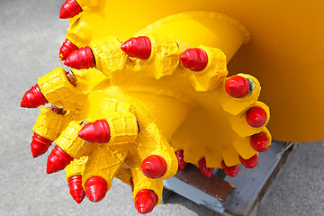 Image showing Mining drill head