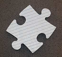 Image showing Puzzle piece