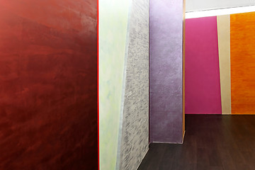 Image showing Colorful walls