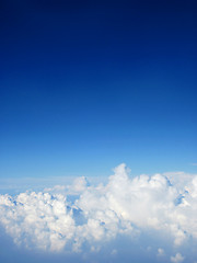 Image showing blue sky and white clouds