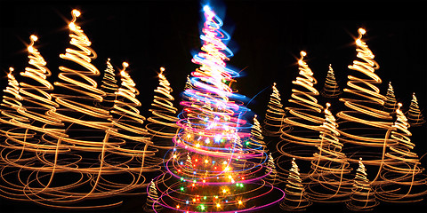 Image showing christmas tree